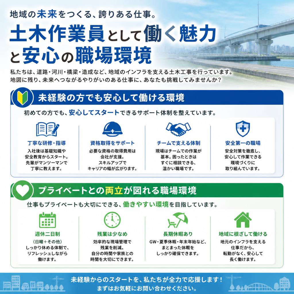 未経験でも安心！おススメする職場環境