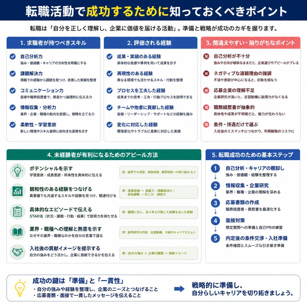転職成功の秘訣とは?